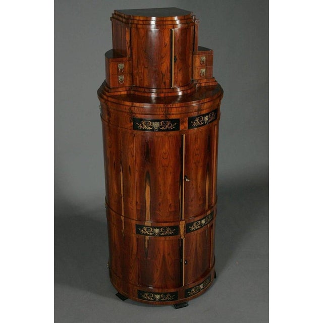 Vienna Biedermeier Style Secretaire For Sale - Image 3 of 11