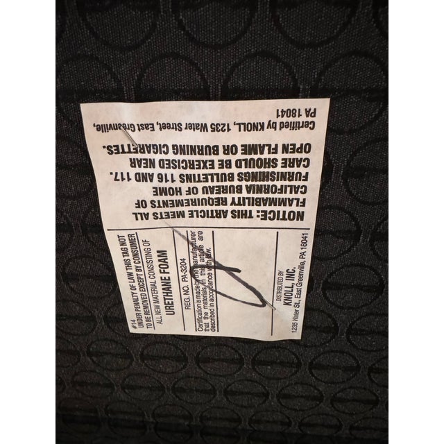 Knoll Four Seasons Chrome and Leather Barstools - Set of 2 For Sale - Image 12 of 12