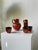 Red German Ceramic Lemonade Set from Scheurich Keramik, 1960s, Set of 7 For Sale - Image 8 of 18