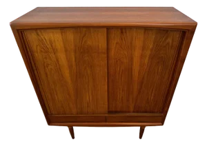 Mid-Century Teak Highboard by Axel Christensen for Aco Møbler, Denmark, 1960s