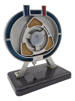 Educational Model of Wankel Rotary Engine, Europe, 1960s-1970s