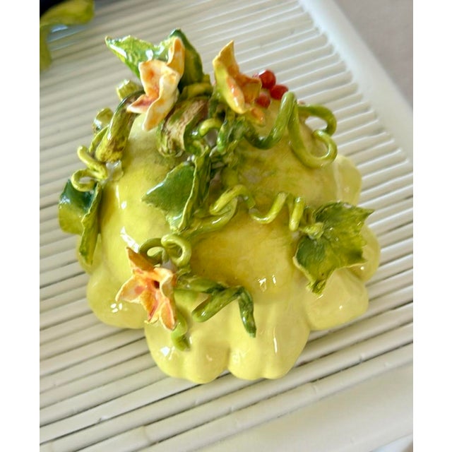 2000 - 2009 Katherine Houston Porcelain Vegetable and Fruit Collection For Sale - Image 5 of 8