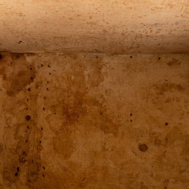 Antique 20th Century Malle Haute Trunk in Orange Vuittonite Canvas from Louis Vuitton, France, 1900s For Sale - Image 9 of 18