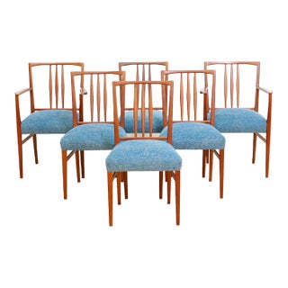 Set of Six Mid Century Dining Chairs by Gordon Russell For Sale