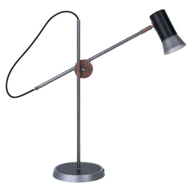 Black Kusk Table Lamp by Sabina Grubbeson for Konsthantverk For Sale - Image 6 of 6