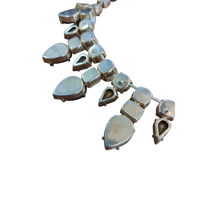 Carlos Zeni stunning costume jewelry necklace in perfect condition This piece has an attribution mark, I am sure that it...