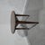 A very good Georgian three plank oak cricket table, standing on square tapered legs, in very good overall condition. 27"...
