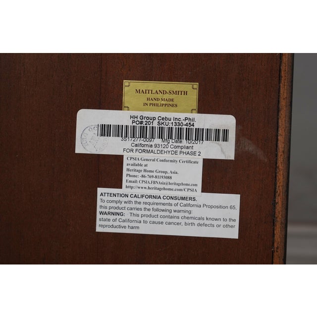 Maitland Smith 1330-454 Mahogany Billiards Rack For Sale - Image 13 of 13