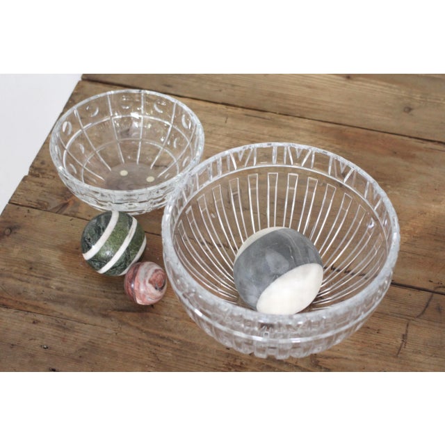 1980s Tiffany & Company Crystal Atlas Bowl For Sale - Image 10 of 12