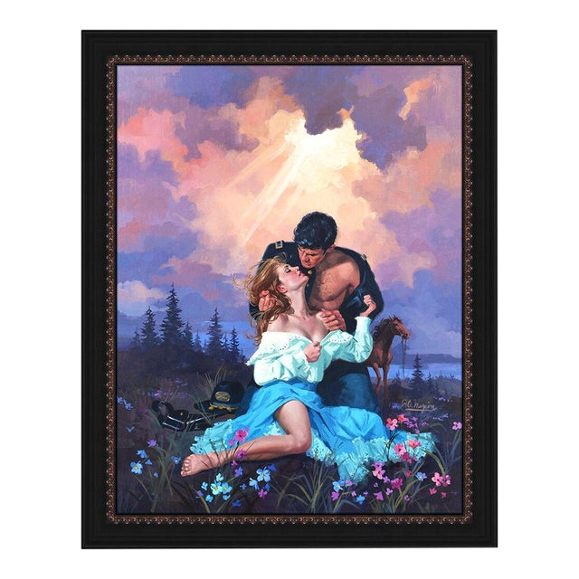 Mid 20th Century Lovers Embrace, Robert Maguire For Sale
