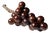 Vintage Grape Cluster in Alabaster For Sale
