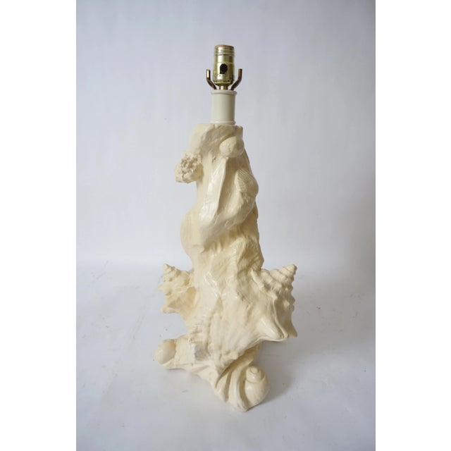 Sirmos Table Lamp Double Shell Motif For Sale In Miami - Image 6 of 12