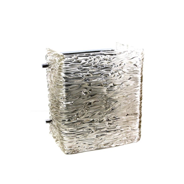 Glass Wall Light by J. T. Kalmar for Kalmar, 1960s For Sale - Image 7 of 8