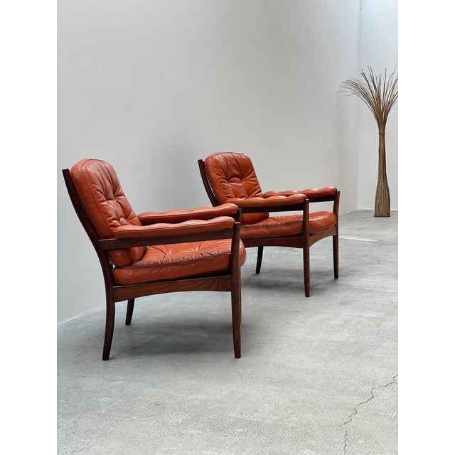 Set of Swedish Armchairs by Gunnar Kentemo for Göte-Möbler, 1960s For Sale - Image 12 of 18