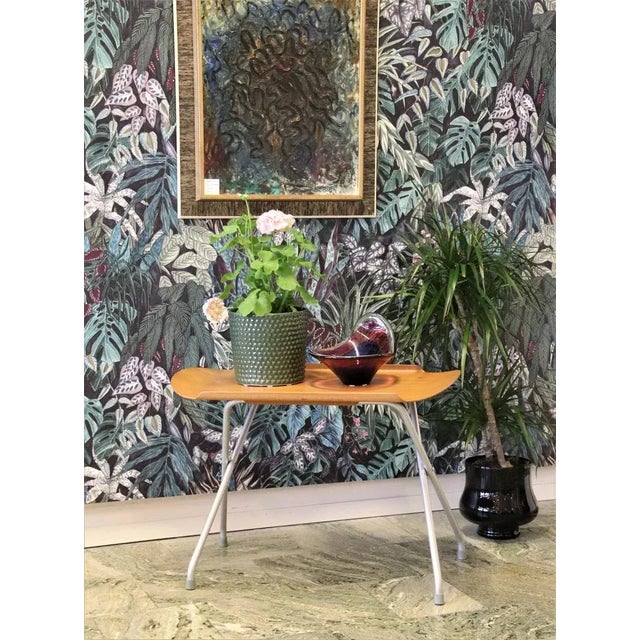 Danish Tray Table in Teak with Folding Stand For Sale - Image 4 of 13