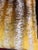 Hand made and hand dyed golden velvet and poly blend pillow. It has a solid reverse and a matching zipper to insert or...