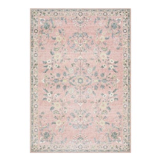 Lavable Machine Woven Rug Sage 4x6 For Sale
