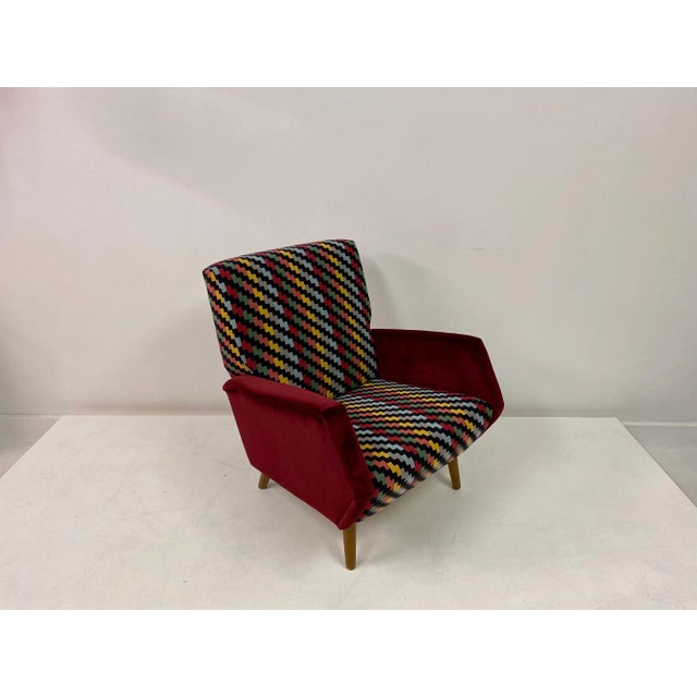 Mid-Century Modern Mid-Century Model 803 Armchair by Gio Ponti, 1950s For Sale - Image 3 of 18
