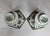 Delft Vintage MCM Delft Hand Painted Ceramic Candlestick Holders-Set of 2 For Sale - Image 4 of 6