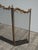 Metal Vintage French Country Metal & Mesh Gold Fireplace Screen For Sale - Image 7 of 15