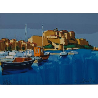 Jean-Claude Quilici, Calvi, Lithograph For Sale