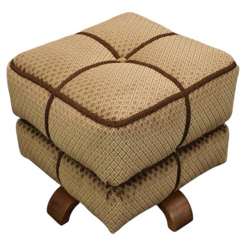 Vintage Art Deco Stool by Jindřich Halabala, Czechoslovakia, 1930 For Sale - Image 11 of 11