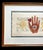 The product is a beautifully framed, signed artist’s proof watercolor art print by Liz Lyons Friedman titled 'with heart...