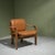 Mid-Century Modern Dueacca Armchair in Walnut and Leather by Franco Poli for Bernini, Italy, 1985 For Sale - Image 3 of 11