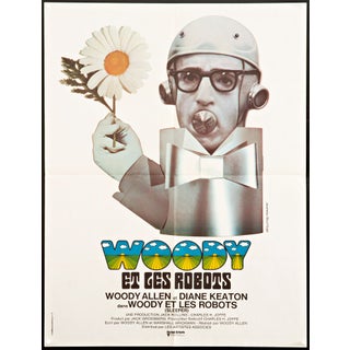 Woody Allen 'Sleeper' French Film Poster For Sale