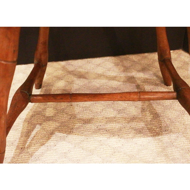 Early 19th Century Diminutive American Fan Back Windsor Side Chair For Sale - Image 9 of 9