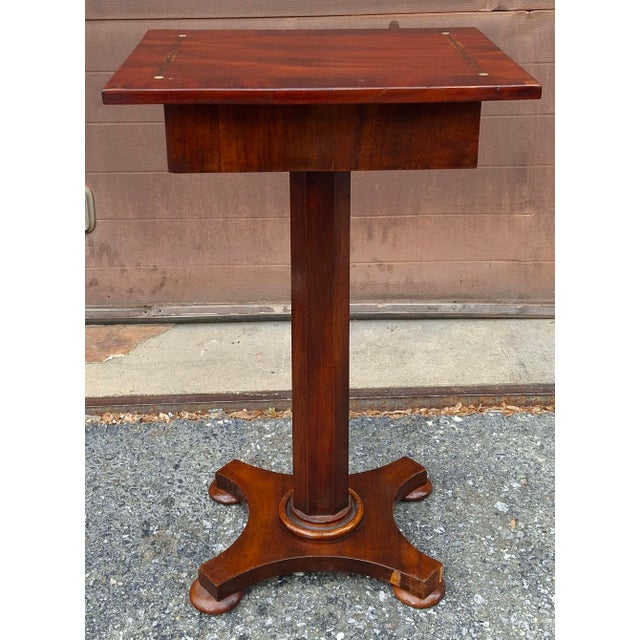 William IV Mahogany Single Drawer Side Table, Circa 1830s For Sale - Image 9 of 11
