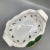 Woven Ceramic Fruit Basket Centerpiece With Pears and Leafs Made in Portugal by Berados For Sale - Image 9 of 13