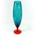 Large Art Glass Empoli Italian Vase, 1970s For Sale - Image 9 of 10