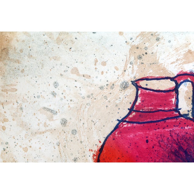 Le Reve de Jacob, Theo Tobiasse Etching For Sale - Image 4 of 6