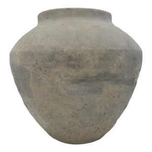 Rustic Chinese Earthenware Pottery Han Dynasty Style Vase Vessel