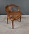 Small Late 19th Century Louis XVI Style Walnut Office Chair For Sale - Image 5 of 18