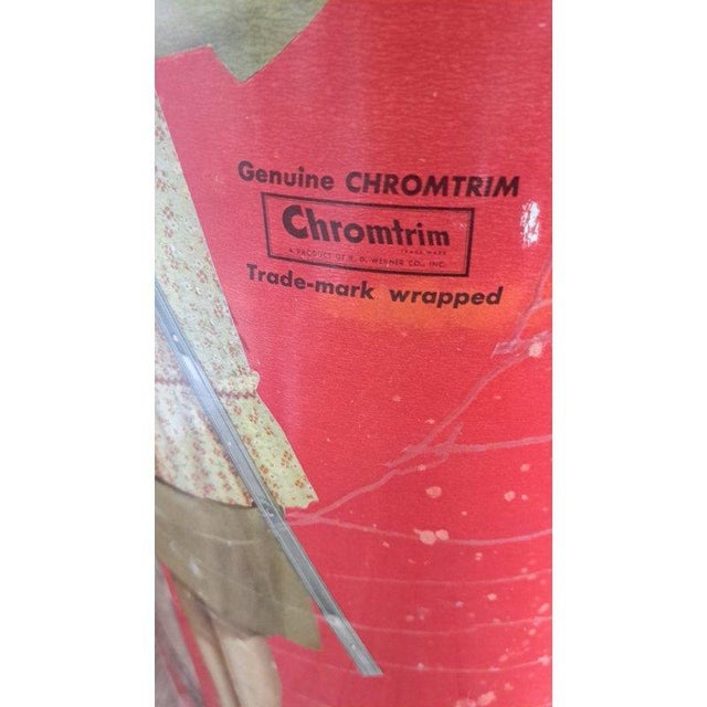 Vintage American Chromtrim Display Drum, 1950s For Sale - Image 9 of 14