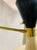 Mid-Century Modern Vintage Beige and Black Wall Light, 1960s For Sale - Image 3 of 12
