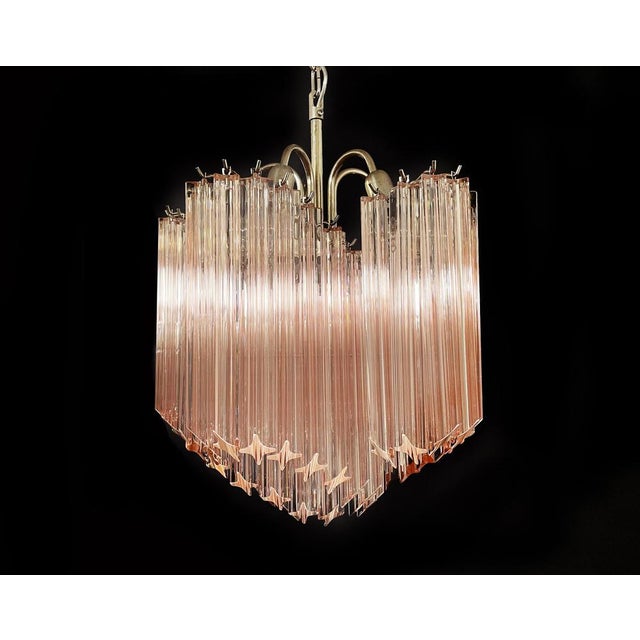 Murano Glass Chandeliers, 1990s, Set of 2 For Sale - Image 3 of 18