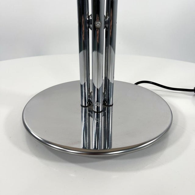 Metal Quadrifoglio Table Lamp by Ufficio Progetti for Guzzini, 1970s For Sale - Image 7 of 10