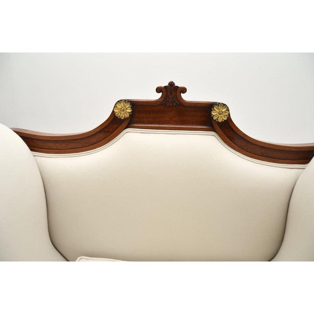 Brown Large Vintage Regency Lounge Chairs, 1920, Set of 2 For Sale - Image 8 of 13