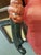 Mid-Century Chinese Porcelain Warrior Large Statue For Sale - Image 10 of 12