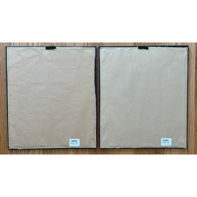 Wood Vintage Framed Nautical Sailor and Sailboat Photographs by Rosenfeld, a Pair For Sale - Image 7 of 8