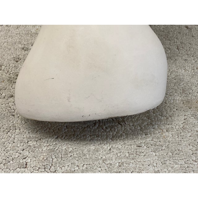 Vintage 1970s Hat Wig Stand Head Store DIsplay Long Neck Ceramic Mannequin For Sale - Image 12 of 12