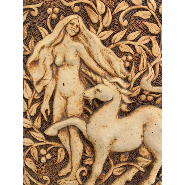 Extraordinary modern take on the beauty of the famous medieval tapestry, The Lady and the Unicorn. This three dimensional...