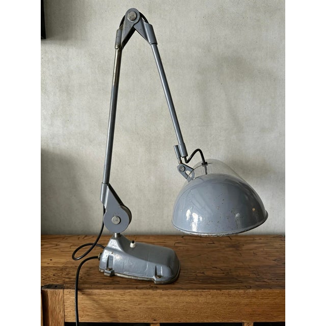 Large Desk Lamp by Ernst Rademacher for Rademacher, 1960s For Sale - Image 6 of 11