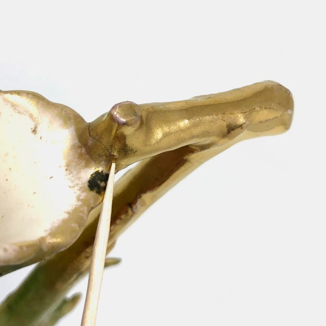 Antique Hand Painted Austrian Vase For Sale - Image 11 of 11