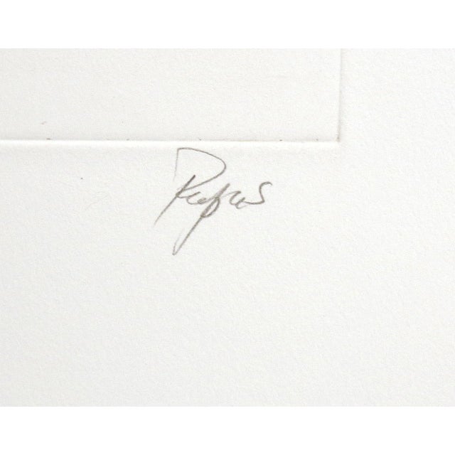 William Papas "Breakdancers" Signed & Numbered Hand Colored Etching For Sale - Image 4 of 7