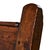 19th Century Wood Bench with Schumacher Zanzibar Linen Print Cushion For Sale - Image 12 of 13
