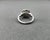Silver 1.10 Ct Gia Certified Diamond Ring Size 5 For Sale - Image 8 of 10